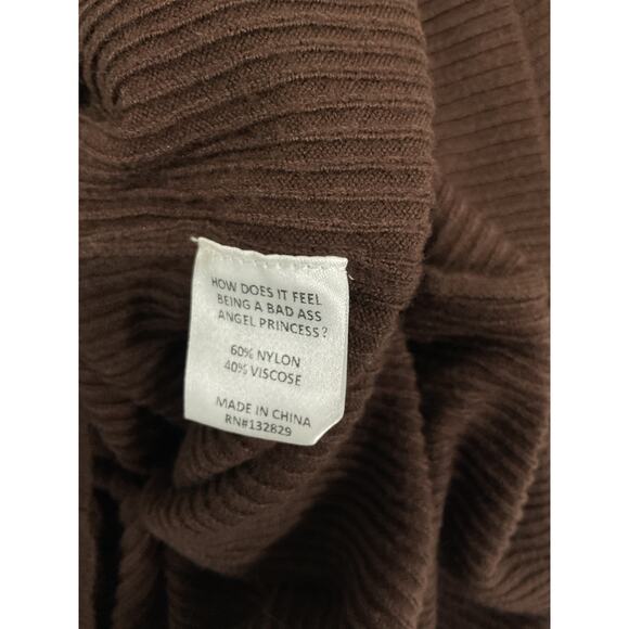 Lpa 'Clementine' Brown Cut Out Dress Size L - NWT - Picture 5 of 5